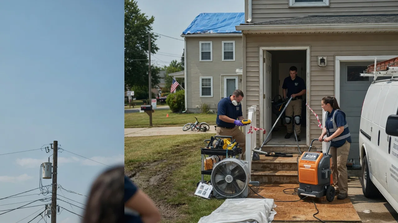 Water Damage Repair in Goodrich, MI near me